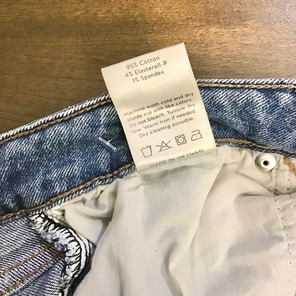 JBD. 27 Jeans Women’s Tapered Leg Distressed Frayed Hems Stretch Style DP443 - Picture 10 of 11